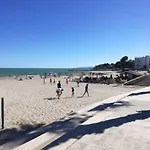 아파트 Atico Primer Linea De Mar Con Piscina En Ebrehogar Sant Carlos de la Ràpita