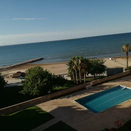 Atico Primer Linea De Mar Con Piscina En Ebrehogar