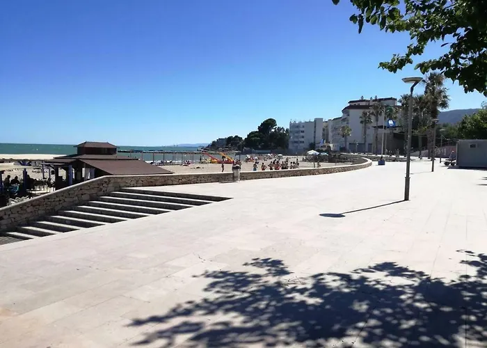 Atico Primer Linea De Mar Con Piscina En Ebrehogar Apartment *